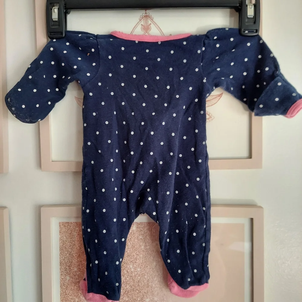 🎁 10/$25 -Carter's newborn owl sleeper with ballet slipper feet